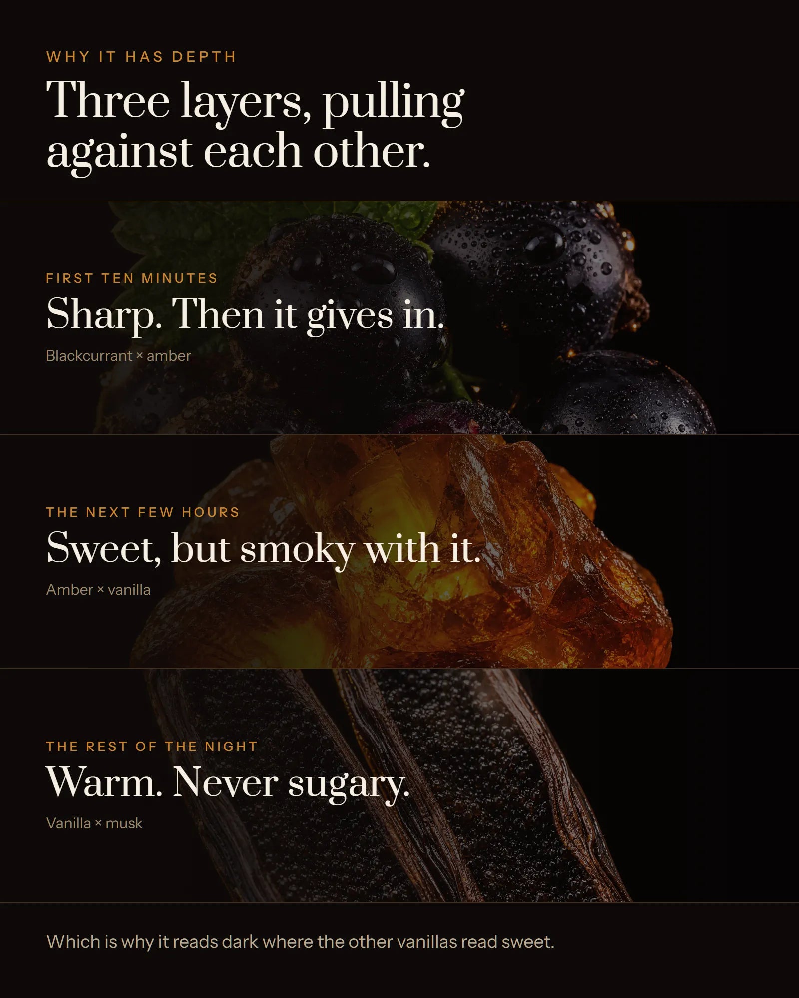 How Desir develops: bright red fruit at first, then it drops into warm skin, cream and something smoky