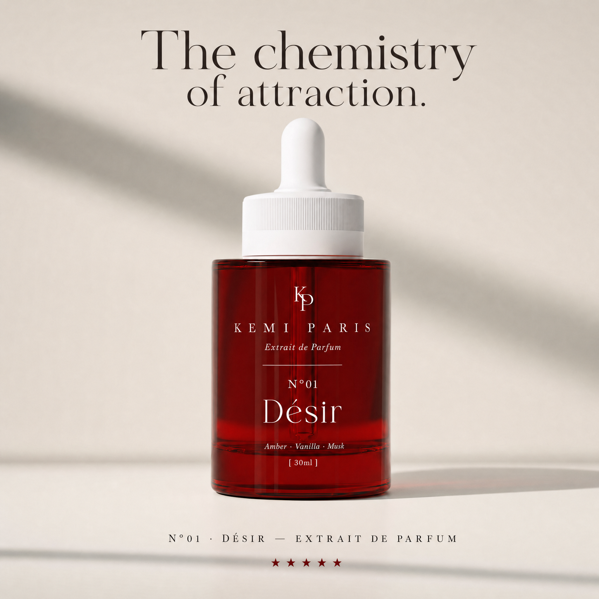 KEMI PARIS N°01 Désir — the chemistry of attraction